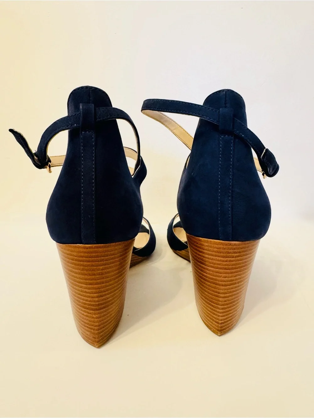 Cole Haan Sadie Women’s Wedge Sandals in Navy Blue